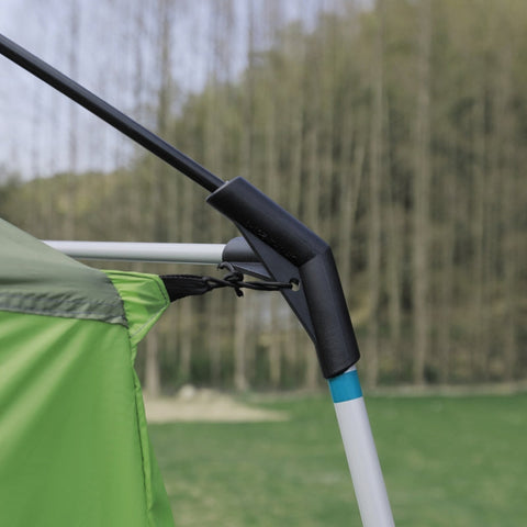 Rootz Camping Tent - Dome Tent - Family Tent - Spacious Design - Weather Resistant - Easy Setup - L405 x W305 x H225cm