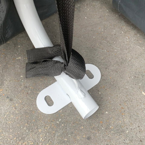 Rootz Garden House Bearing Tent - Storage Shed - Bicycle Shelter - Weatherproof Protection - 280 x 240 x 240 cm