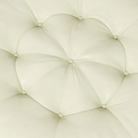 Rootz Kussen Zithoes - Knoopstiksel - Buitenstoelkussen - Zachte zitting - Knoopsteekontwerp - Schoonheid en duurzaamheid - Polyester - Beige - 80 cm x 80 cm x 10 cm