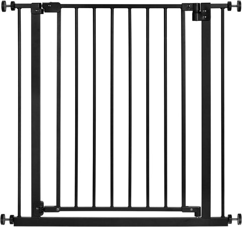 Rootz Safety Door Gate - Child Gate - Baby Gate - Adjustable Metal Frame - Easy Installation - 75-87cm x 76cm x 2.5cm