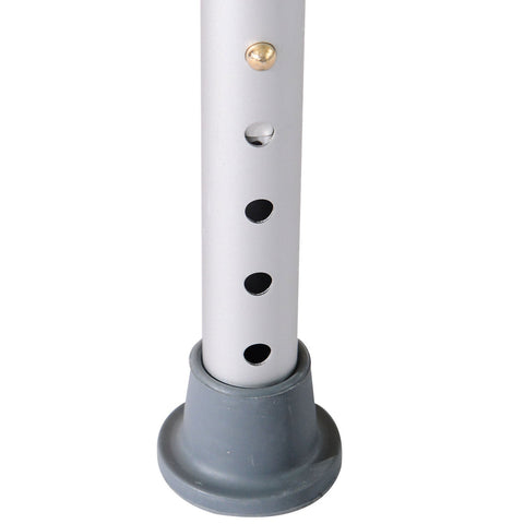 Rootz Shower Chair - Bath Stool - Shower Seat - Height Adjustable, Anti-Slip - 32.2cm x 41cm x (35.5-54)cm - Supports 135kg