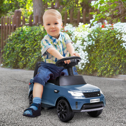 Rootz Electric Children's Car - Land Rover - Kids Electric Vehicle - Pushing Ride-On - Interactive Fun - 65cm x 43cm x 40cm