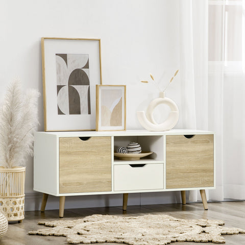 Rootz TV Cabinet - Sideboard - Storage Cabinet - Ample Storage - 110cm x 40cm x 50cm