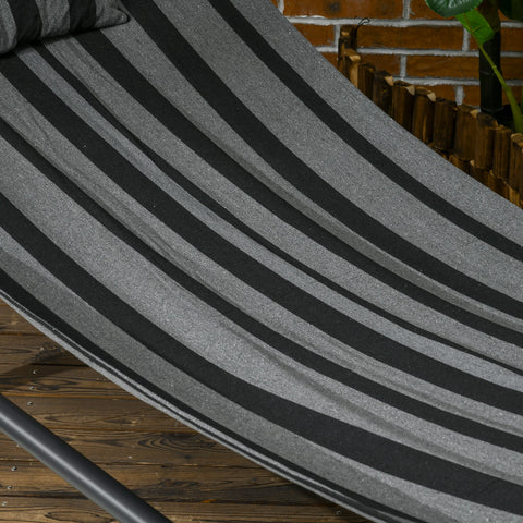 Rootz Sunbathing Lounger - Hammock Bed - Outdoor Recliner - UV Protection, Easy Mobility - 240L x 92B x 148H cm