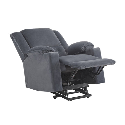 Rootz Electric TV Chair with Riser - Massage Recliner - Heated Armchair - 8 Massage Points & Lumbar Heat - 80cm x 98cm x 104cm