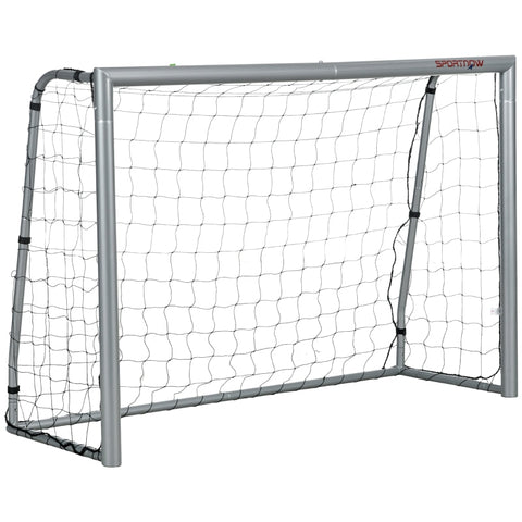 Rootz Soccer Goal Set - Portable Football Net - Weatherproof Soccer Net - Sturdy Steel Frame - Easy Assembly - 240cm x 85cm x 160cm