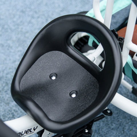 Rootz 6-in-1 Children's Tricycle - Kids Stroller Bike - Toddler Tri-Wheel - Adjustable Safety Features - 95cm x 50cm x 106cm - Blue, White