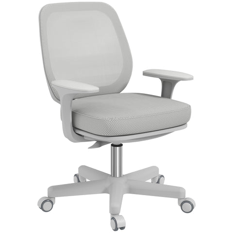 Rootz Ergonomic Office Chair - Desk Chair - Swivel Chair - Height Adjustable - 55cm x 48cm x 82.5-94.5cm