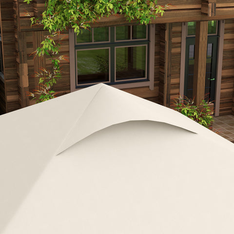 Rootz Garden Pop-Up Pavilion - Folding Tent - Height Adjustable Shelter - Anti-UV50+ Protection - Steel Frame - 253cm x 253cm x 268cm