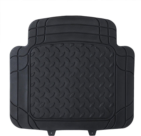 Rootz Car Floor Mat Set - Rubber Mats - Universal Fit - Waterproof - Easy to Clean - 48.5cm x 71cm, 48.5cm x 44cm