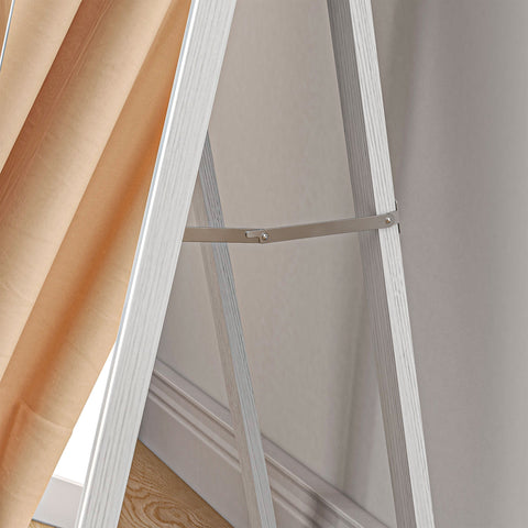 Rootz Standing Mirror - Floor Mirror - Full-Length Mirror - Durable MDF Wood - 40x47x147 cm White