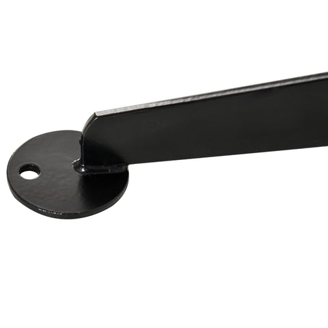 Rootz Hängetel Stand for Hanging Chair - Hanging Chair Support - Hanging Seat Base - 120kg Load - 114 x 80 x 208 cm - Powder-Coated Metal