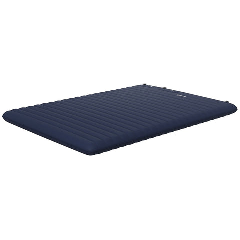 Rootz Camping Air Mattress - Inflatable Bed - Outdoor Sleeping Mat - Waterproof Polyester - Foot Pump Included - 195cm x 140cm x 10cm
