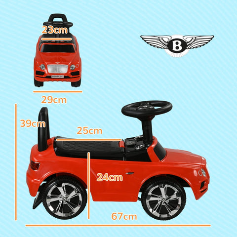 Rootz Bentley Bentayga Ride-On Car - Children's Car - Toddler Vehicle - Interactive Play - 67cm x 29cm x 39cm