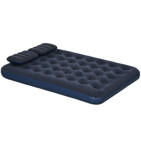 Rootz Air Mattress for 2 People - Inflatable Bed - Camping Mattress - Optimal Body Support - Quick Inflation - Durable Non-Slip Surface - 203cm x 152cm x 22cm