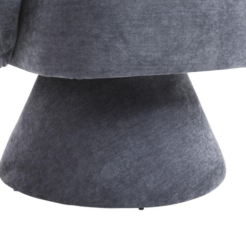 Rootz Modern Leisure Chair - Swivel Chair - Rotating Seat - Comfortable Seating - 67cm x 61.4cm x 77.9cm