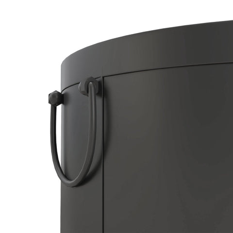 Rootz Smokeless Fire Bowl - Outdoor Fire Pit - Metal Burning Bowl - Clean & Smoke-Free - 38cm x 27cm