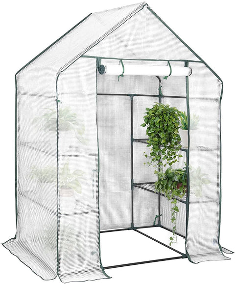 Rootz Foil Greenhouse - Garden Enclosure - Plant Shelter - UV-Resistant - Easy Assembly - Weatherproof - 143cm x 73cm x 195cm