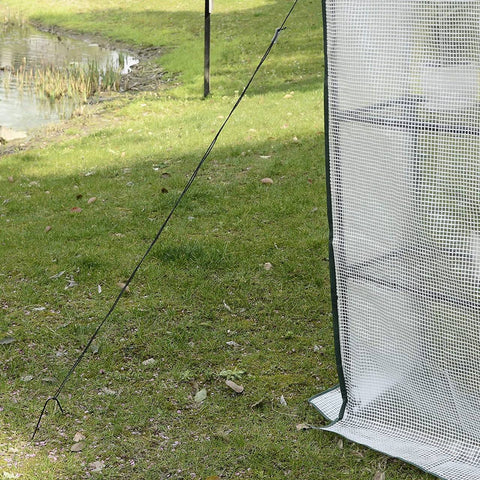 Rootz Foil Greenhouse - Garden Enclosure - Plant Shelter - UV-Resistant - Easy Assembly - Weatherproof - 143cm x 73cm x 195cm