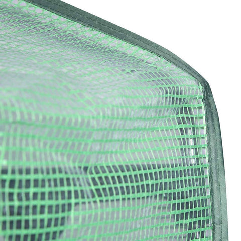 Rootz Foil Greenhouse - Garden Greenhouse - Plant House - UV Protection - Adjustable Ventilation - Weather-Resistant - 2.15m x 1.43m x 1.95m
