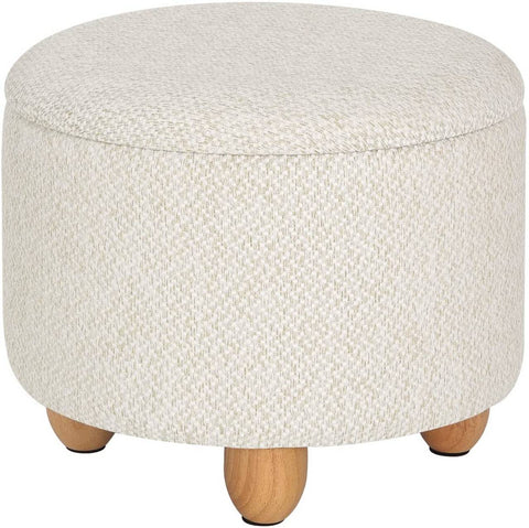 Rootz multifunctionele poef - opbergkruk - salontafel - comfortabele zitplaats - veelzijdig gebruik - duurzaam ontwerp - 39 cm x 33 cm