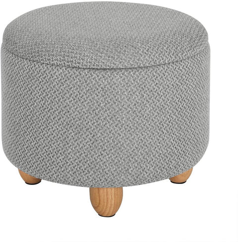 Rootz Multifunctional Ottoman - Storage Stool - Coffee Table - Comfortable Seating - Versatile Design - Durable Build - 39cm x 33cm