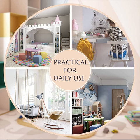 Rootz Children's Bench with Storage - Kids' Seating - Toy Box - Safe Design with Soft-Closing Hinges - Ample Storage Space - Eco-Friendly Materials - 60cm x 55cm x 25.5cm