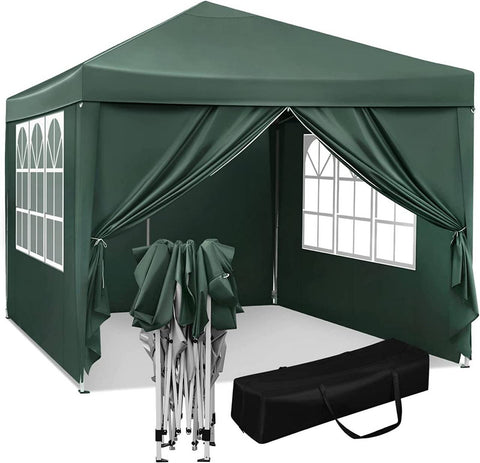 Rootz Ultimate Outdoor Gazebo - Event Pavilion - Weatherproof Canopy - Sturdy & Rust-Proof, UV & Rain Protection, Easy Setup - 3x3m