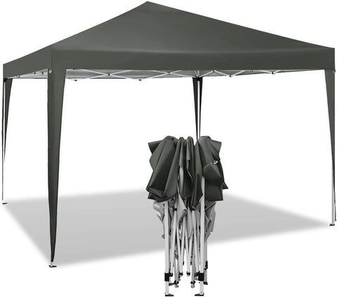 Rootz Ultimate Outdoor Gazebo - Pavilion - Event Tent - Sturdy & Rust-Proof - Waterproof & UV Protected - Easy Setup with Adjustable Height - 3x3m