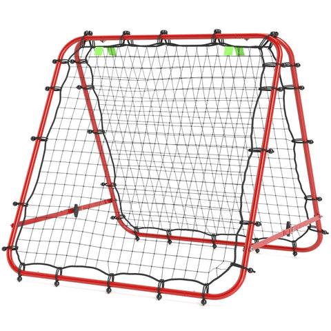 Rootz Folding Soccer Rebounder - Football Trainer - Handball Net - Enhances Ball Control - 100L x 95W x 90H cm
