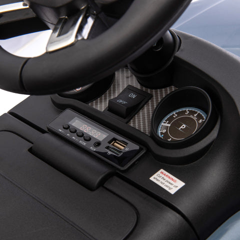 Rootz Electric Children's Car - Land Rover - Kids Electric Vehicle - Pushing Ride-On - Interactive Fun - 65cm x 43cm x 40cm