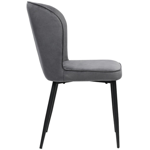 Rootz Velvet Dining Chairs Set - Upholstered Chairs - Elegant Chairs - Exceptional Comfort - 47L x 43W x 86H cm