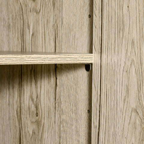 Rootz Kitchen Buffet Cabinet - Kitchen Storage - Dining Room Sideboard - Modern Design - 90L x 39W x 169H cm