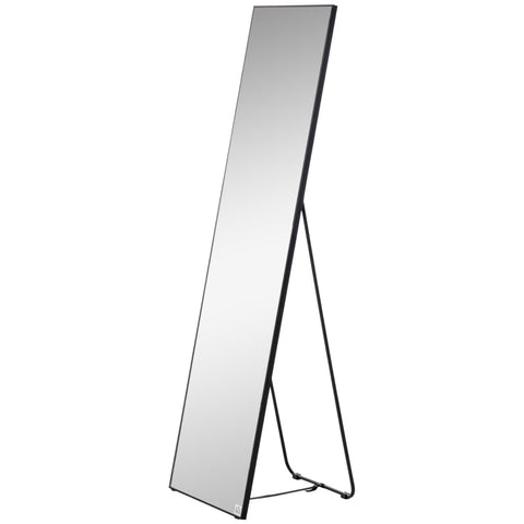 Rootz Large Standing Mirror - Wall Mirror - Full Length Mirror - Full-Size Reflection - Versatile Use - Durable Construction - 50W x 2D x 161.5H cm - Aluminum Alloy