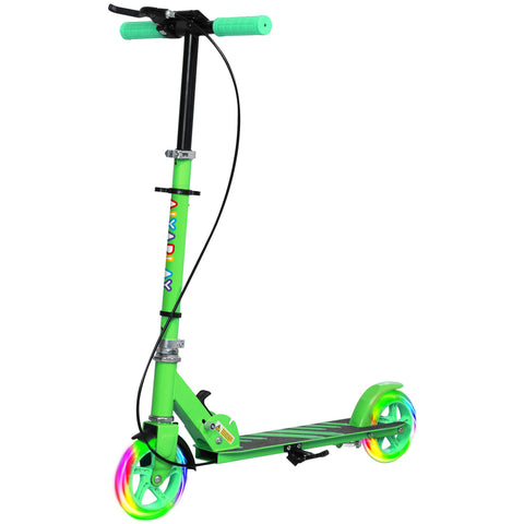 Rootz Children's Scooter - Kick Roller - Foldable Scooter - Adjustable Height - 73x36x73-89 cm