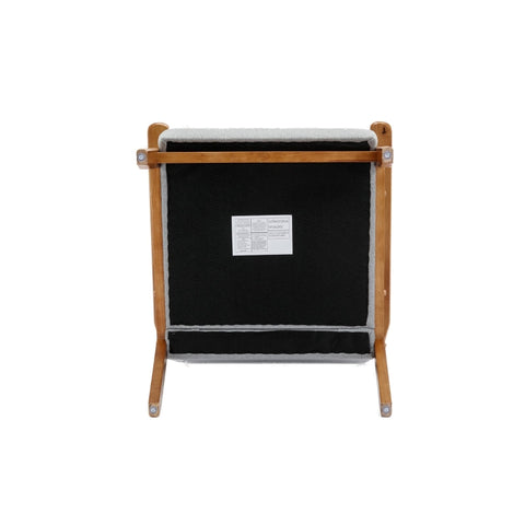 Rootz Leisure Chair - Mid-Century Modern Chair - Lounge Chair - Solid Wood - Linen Fabric - 71cm x 64.5cm x 77cm