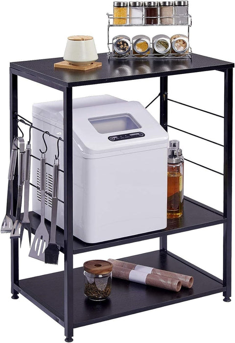 Rootz Multi-Functional Kitchen Organizer - Storage Rack - Shelving Unit - Ample Storage - Durable Construction - Safety Features - 60cm x 40cm x 82cm