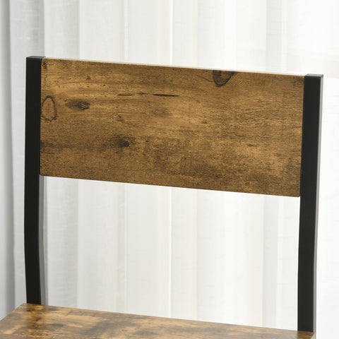 Rootz 3-Part Bar Set - Standing Table Set - Tall Pub Table with Stools - Waterproof MDF - 89cm x 45cm x 87cm