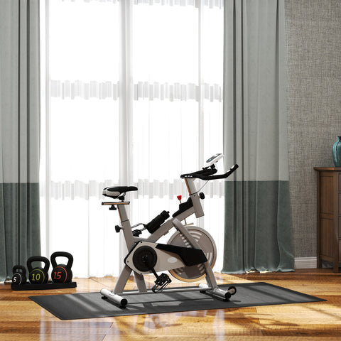 Rootz Floor Protection Mat - Slipproof Fitness Mat - Underlay Mat - Non-Slip Safety - 200x100x0.4cm Black