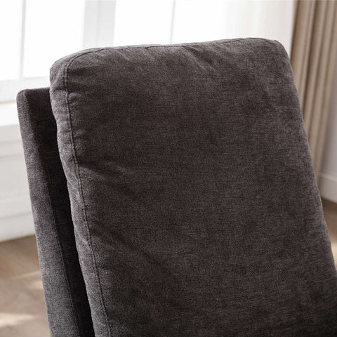 Rootz Mid-Century Modern Rocking Chair - Rocker - Relax Chair - Thick Foam Padding - 69x94x101 cm