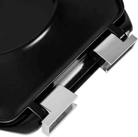 Rootz Duroplast Oval Toilet Seat - Soft-Close - Antibacterial Lid - Easy Cleaning - 45.5cm x 37.1cm - Universal O-Shaped Fit