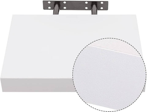 Rootz Set of 4 Wall Shelves - Hanging Shelves - Floating Shelves - Moisture Resistant - Easy Installation - Versatile Design - 30cm x 22.9cm x 3.8cm