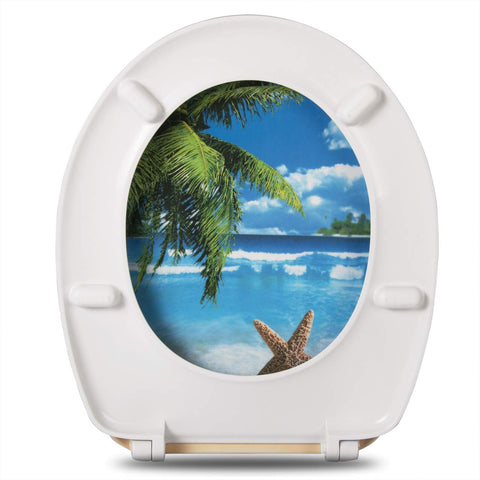 Rootz Duroplastic Toilet Seat - Soft-Close Mechanism - Antibacterial Protection - 45.5cm x 37.1cm - Oval Shape - White - Universal Fit