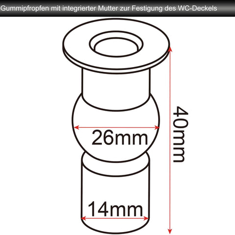 Rootz Toilet Seat with Soft-Close Mechanism - Duroplast - Quick Release Function - Antibacterial - O-Shape - Non-Slip Buffers - 45.5cm x 37.1cm