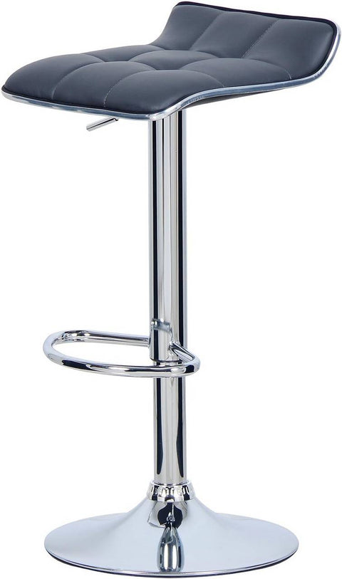 Rootz Barkruk - Verstelbare tegenstoel - Draaibare barkruk - Ergonomisch ontwerp - Duurzame constructie - Stijlvolle uitstraling - 38 cm x 40 cm, hoogte 64 cm - 86 cm