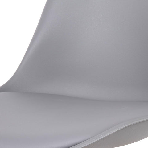 Rootz Set of 2 Dining Chairs - Comfortable Seating - Stylish Furniture - Ergonomic Design - High-Density Foam - Solid Wood Legs - 48cm x 42cm x 82cm