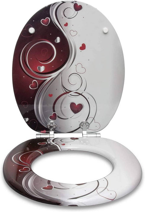 Rootz Designer Bar Stool - Modern Bar Stool - Adjustable Counter Stool - Comfortable Faux Leather - Sturdy Chrome Frame - Versatile & Rotating - 39cm x 38.5cm, Height 63cm-83cm