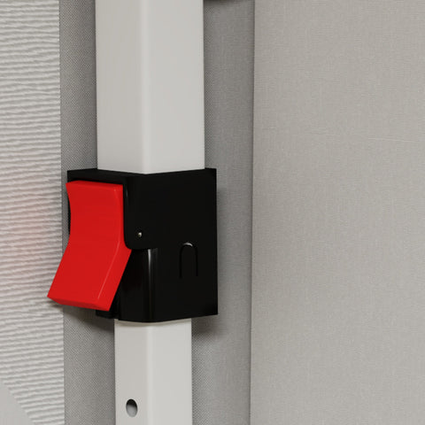 Rootz Garden Pavilion - Outdoor Folding Pavilion - Portable Event Shelter - UV Protection - 590x295x285 cm