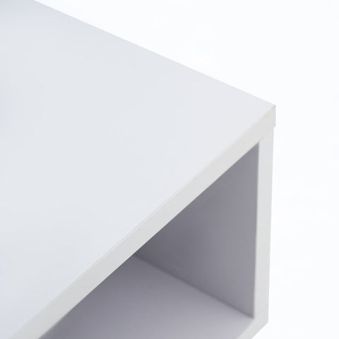 Rootz Modern Square Coffee Table - Chic Center Table - Stylish Living Room Table - Durable Chipboard - 70cm x 70cm x 35cm