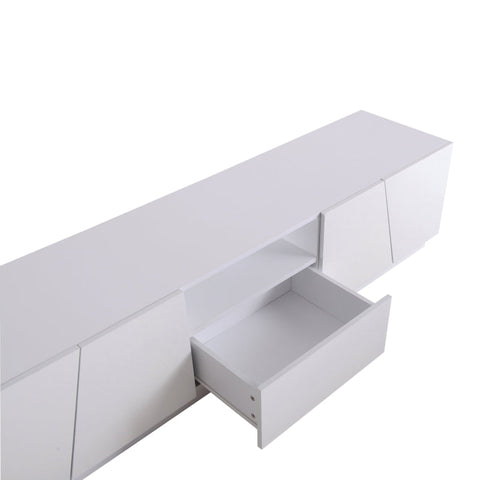 Rootz TV Cabinet - Entertainment Unit - Media Stand - High-Quality MDF - 170L x 37W x 42H cm